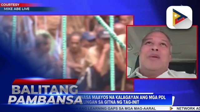 BuCor, tiniyak na nasa maayos na kalagayan ang mga PDL sa kulungan sa gitna ng tag-init