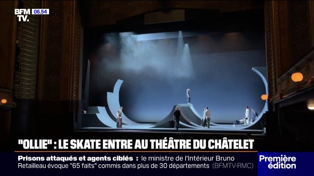 Ollie : quand le skate et le parkour s'invitent au théâtre du Châtelet