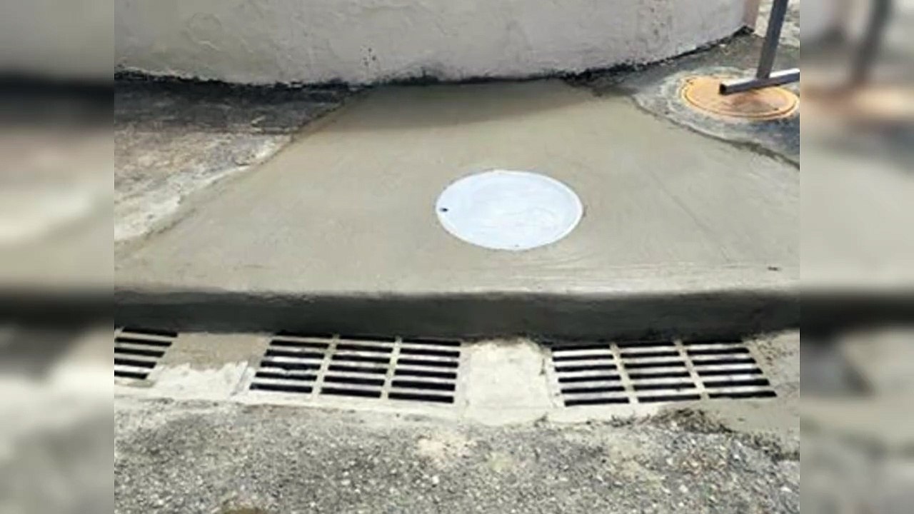 Alcaldía corrige imbornal destruido  en La Castellana