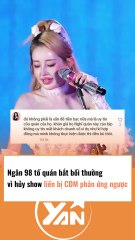 Ngân 98 tố quán bị huỷ show nhưng bị phản ứng ngược