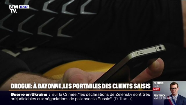 Drogue à Bayonne: le téléphone portable des consommateurs peut être saisi par les forces de l'ordre pour dissuader