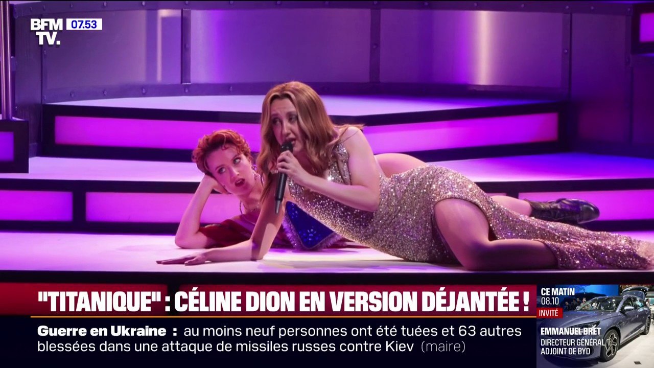 "Titanique": un spectacle avec une Céline Dion en version déjantée