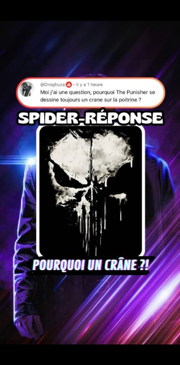 D’où vient le symbole du Punisher !? #CapCut #punisher #franckcastle #marvel #mcu #edit #pourtoi #fyp #marvelrivals #daredevil