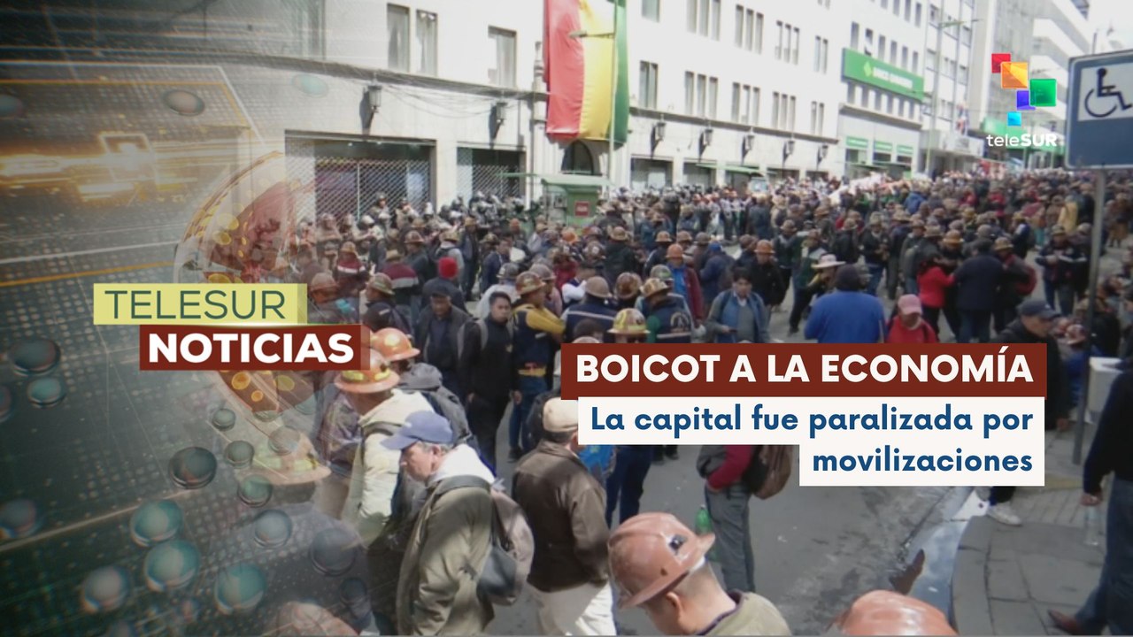 En Bolivia distintos sectores inciaron movilizaciones contra la economía del país