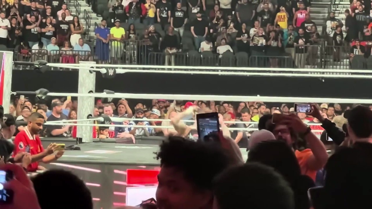 What Happens Off Air with CM Punk during WWE Monday Night Raw 4/21/25