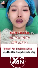 Richkid Pun nặng vỏn vẹn 36kg gặp khó khăn trong việc ăn uống