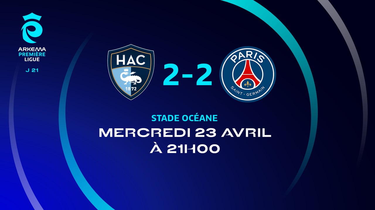 J21 I Havre AC-Paris SG (2-2)