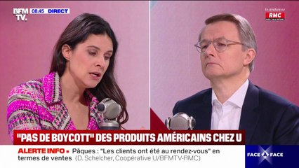 Guerre commerciale: "À court terme, il n'y a pas de boycott visible des produits américains", assure Dominique Schelcher (Coopérative U)