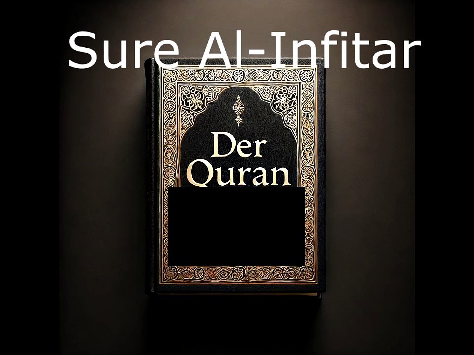 Der Quran auf Deutsch-Sure Al Infitar (82)