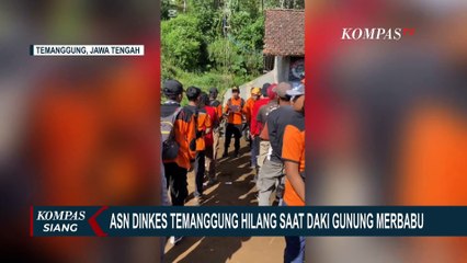 ASN di Temanggung Dilaporkan Hilang Saat Mendaki Gunung Merbabu