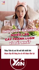 Thuỳ Tiên bị soi lời nói bất nhất về việc ăn rau