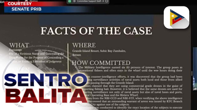 Ilang resupply missions sa West PH Sea, posibleng naapektuhan ng pang-eespiya ng ilang nahuling dayuhan ayon sa NBI