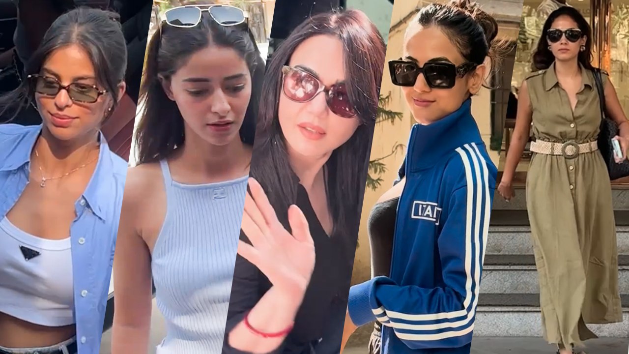 Suhana Khan, Ananya Panday से लेकर Mira Rajput और Preity Zinta का मुंबई में दिखा शानदार अंदाज़