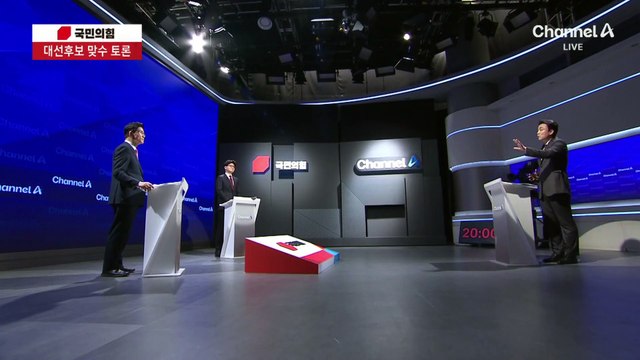 김문수 “이재명 범죄 방치” 묻자…한동훈 “김문수는 유죄 확정돼”