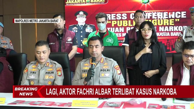 Aktor Fachri Albar Terjerat Kasus Narkoba: Sabu, Ganja Hingga Kokain Jadi Barang Bukti