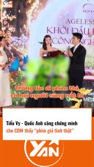 Tiểu Vy và Quốc Anh phim giả tình thật