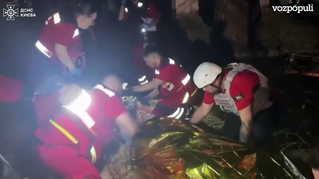 El kremlin bombardea Kiev, al menos 9 muertos y más de 70 heridos en una sola noche