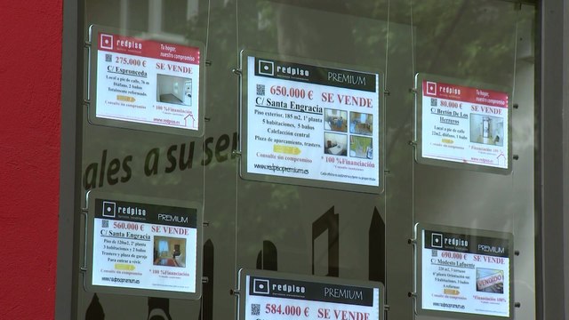 Las hipotecas sobre viviendas suben un 4,3% en febrero y el interés baja del 3%