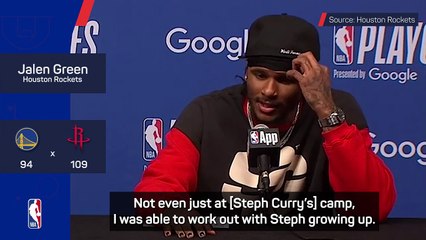 38-point Green reminisces on younger days with Steph Curry