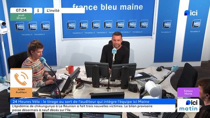 L'équipe ici Maine au complet à quatre mois des 24h vélos !
