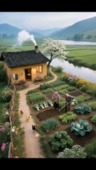 most beautiful village view in china