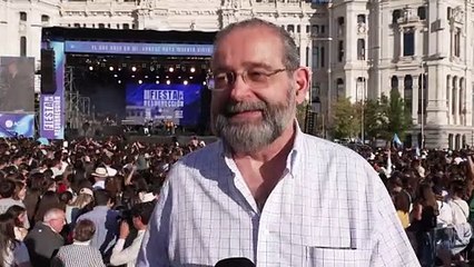 Más de 85.000 personas cantan en Cibeles por el Papa Francisco en la Fiesta de la Resurrección