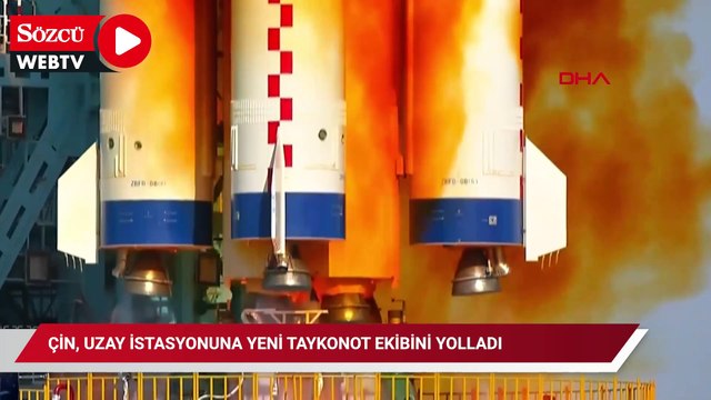 Çin, uzay istasyonuna yeni taykonot ekibini yolladı