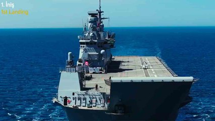 Video: Bayraktar TB3 effettua decolli e atterraggi autonomi dalla TCG Anadolu
