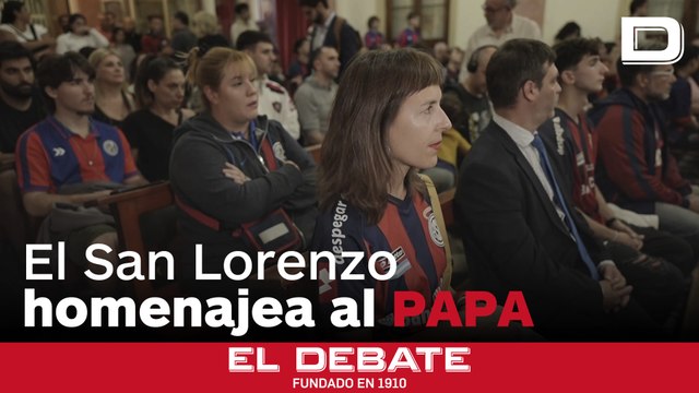 La emotiva Misa que los aficionados del San Lorenzo de Almagro ha dedicado al Papa Francisco
