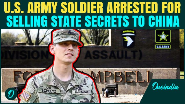 U.S Leaks Breaking: U.S Punishes US Army's Korbein Schultz For Selling Sensitive Documents to China