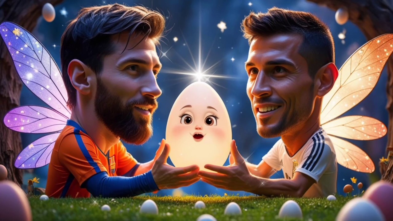 Messi vs Ronaldo in a Magical Clash of Legends"