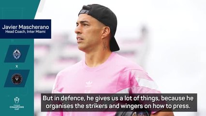 Suarez is more important than just being a goalscorer - Mascherano