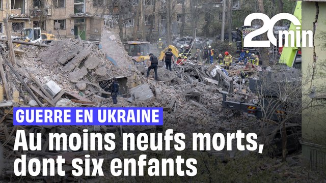 Guerre en Ukraine : Une attaque de missiles sur Kiev fait au moins neuf morts