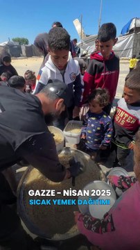 Gazze Sıcak Yemek Dağıtımı | Vuslat Derneği 2025