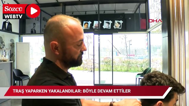 Başakşehir'de depreme traş yaparken yakalandılar: Böyle devam ettiler