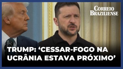 Trump critica presidente da Ucrânia por se negar a reconhecer anexação russa da Crimeia
