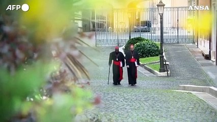 I cardinali in Vaticano per la terza congregazione