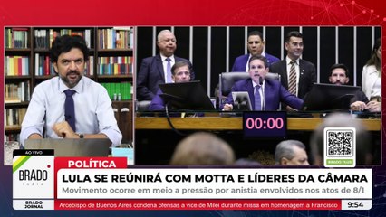 LULA TERÁ REUNIÃO COM HUGO MOTTA PARA DEFINIR FUTURO DA ANISTIA