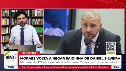 MORAES NEGA SAÍDA DE DANIEL SILVEIRA PARA VER A FAMÍLIA