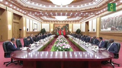 Xi reafirma los lazos de China con Kenia "sin importar los cambios internacionales"