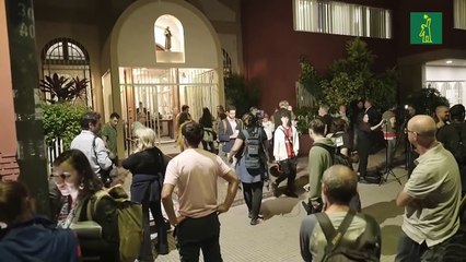 Seguidores del club San Lorenzo celebran una misa por Francisco, su más célebre hincha