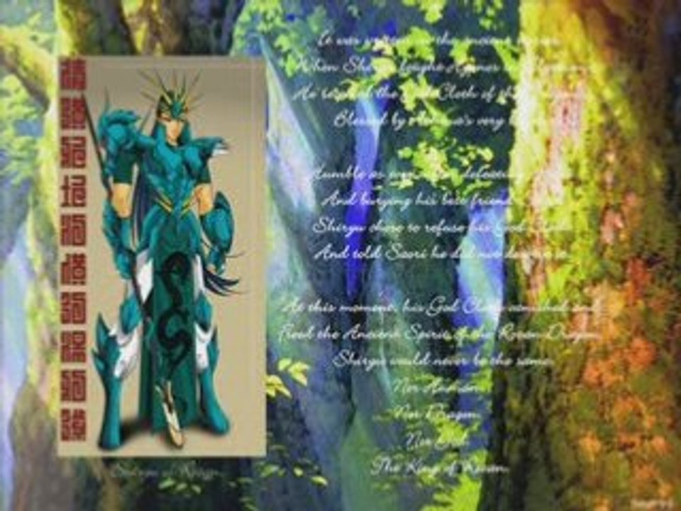 (DIAPORAMA)Saint Seya N°2(avec des armure inedite)