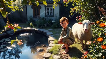 Liam and the Secret Garden #shepherd #magicalgarden #villageadventure #childhood #naturemagic #fyp