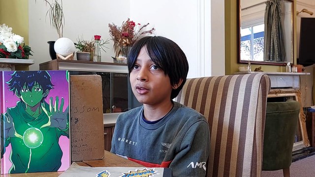 Meet the incredible Portsmouth child author who has published his own fantasy series of books