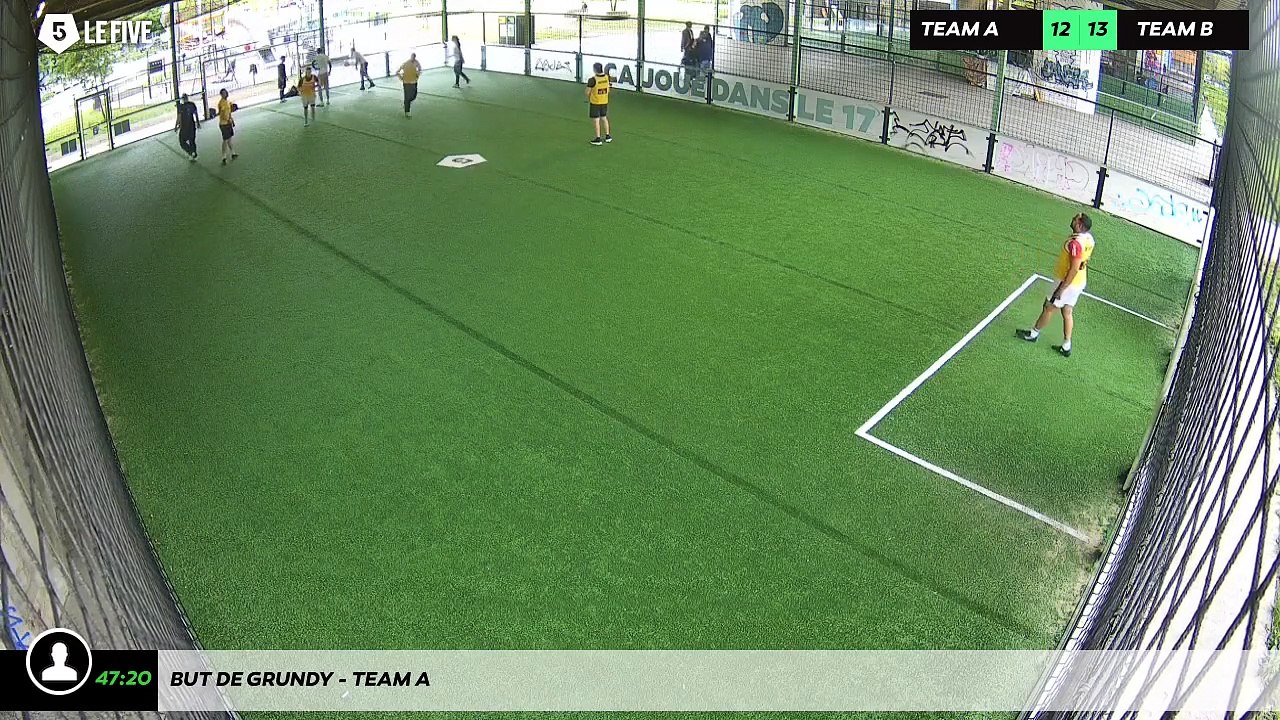 But de Grundy - Team A