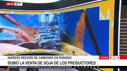 📢 SUBIÓ LA VENTA DE SOJA DE LOS PRODUCTORES