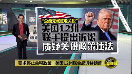 “总统无权征收关税”   美国12州联合起诉特朗普