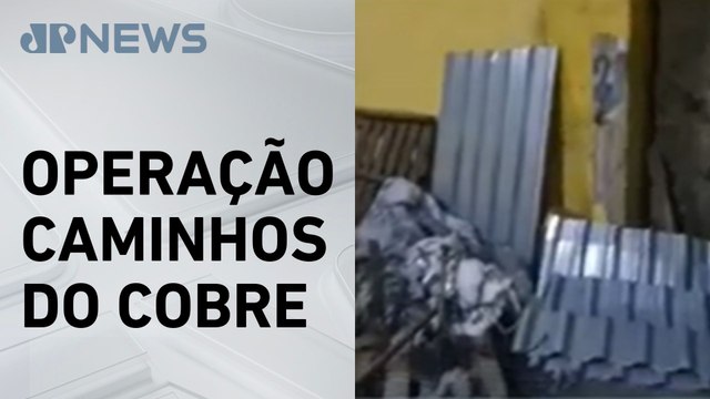 Polícia prende cinco em ação contra furto de cabos