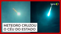 Meteoro explode e ilumina o céu de Santa Catarina