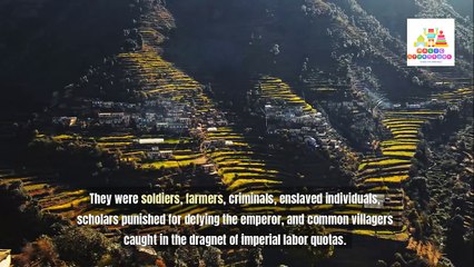 🎬 YouTube Title: Who REALLY Built the Great Wall of China? | The Dark Truth They Never Told You!